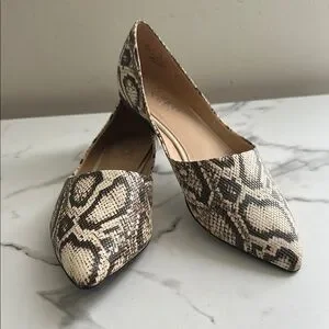 Franco Sarto Shoes Pre Owned Franco Sarto Snakeskin Patterned